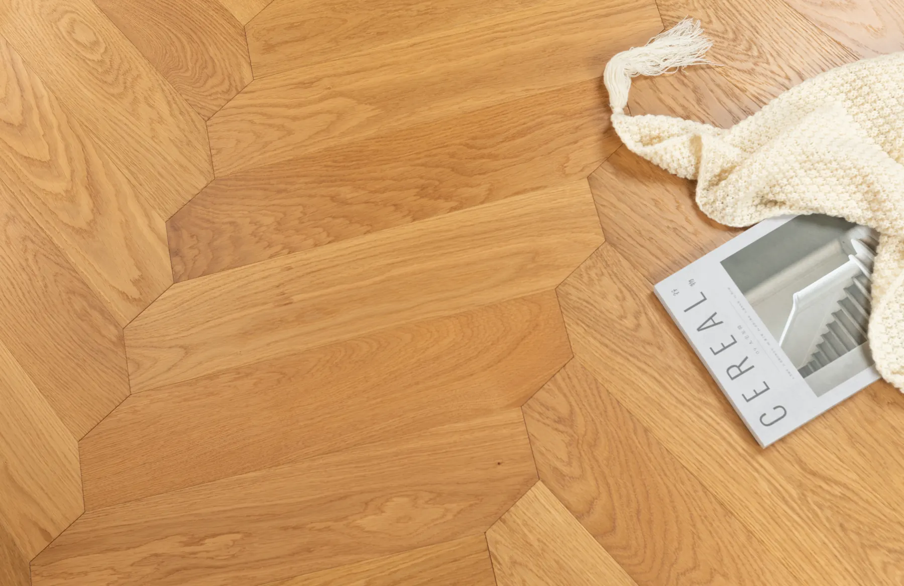 Herringbone & chevron flooring